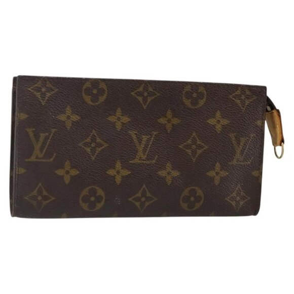 LOUIS VUITTON Monogram Bucket GM Accessory Pouch LV Auth am9082 - Picture 1 of 16